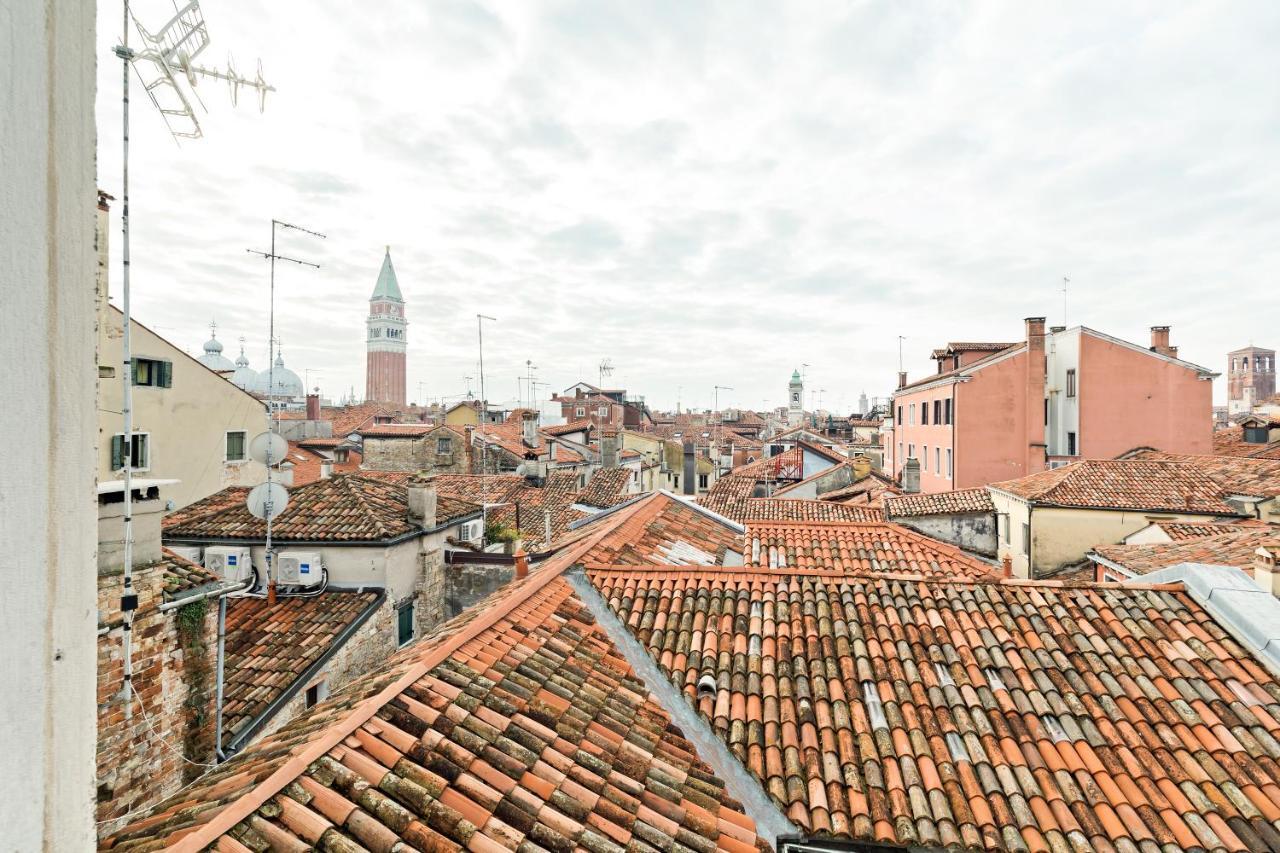 Ponte Di Rialto Penthouse With Panoramic Terrace Apartman Velence Kültér fotó