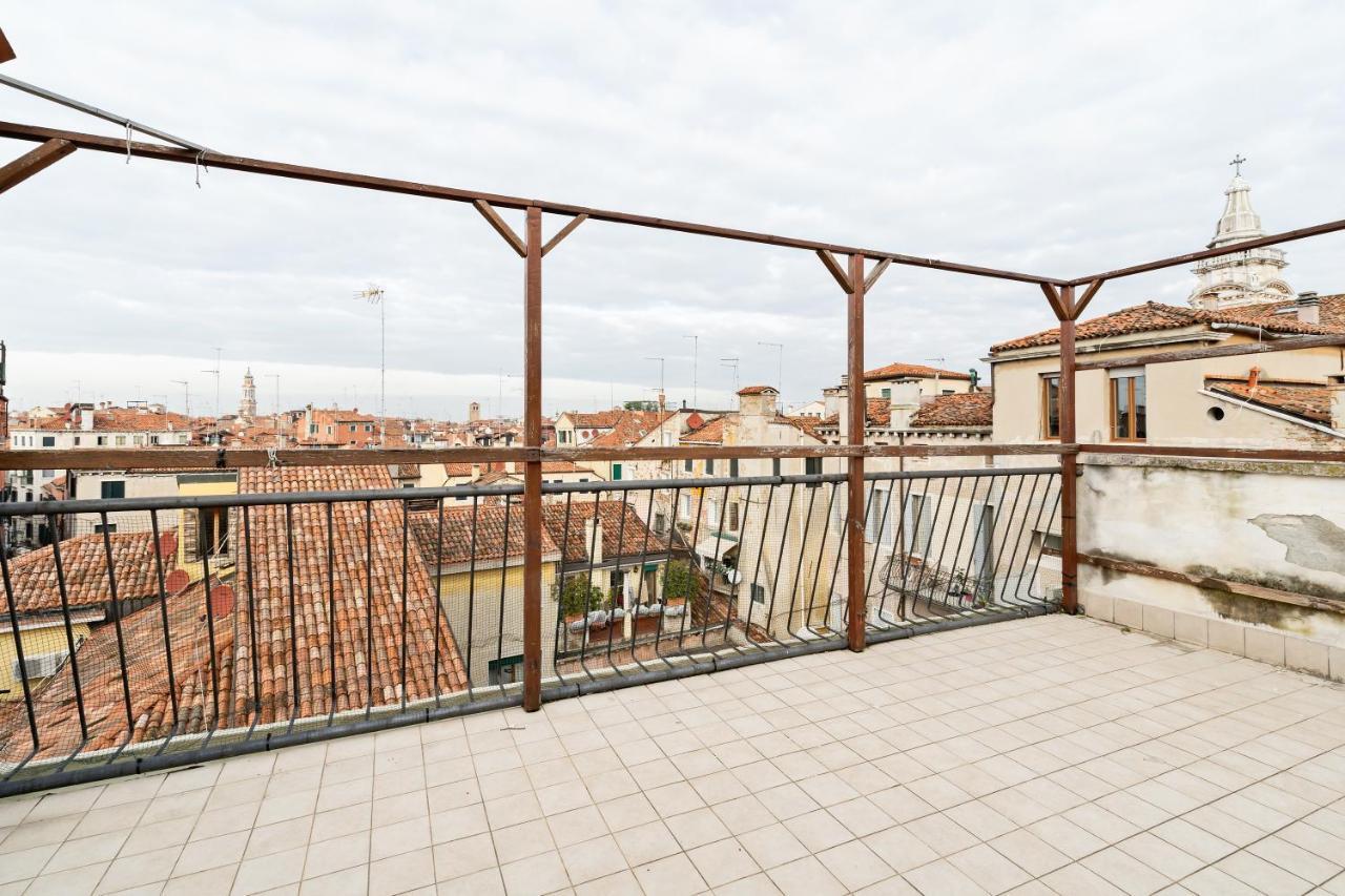 Ponte Di Rialto Penthouse With Panoramic Terrace Apartman Velence Kültér fotó