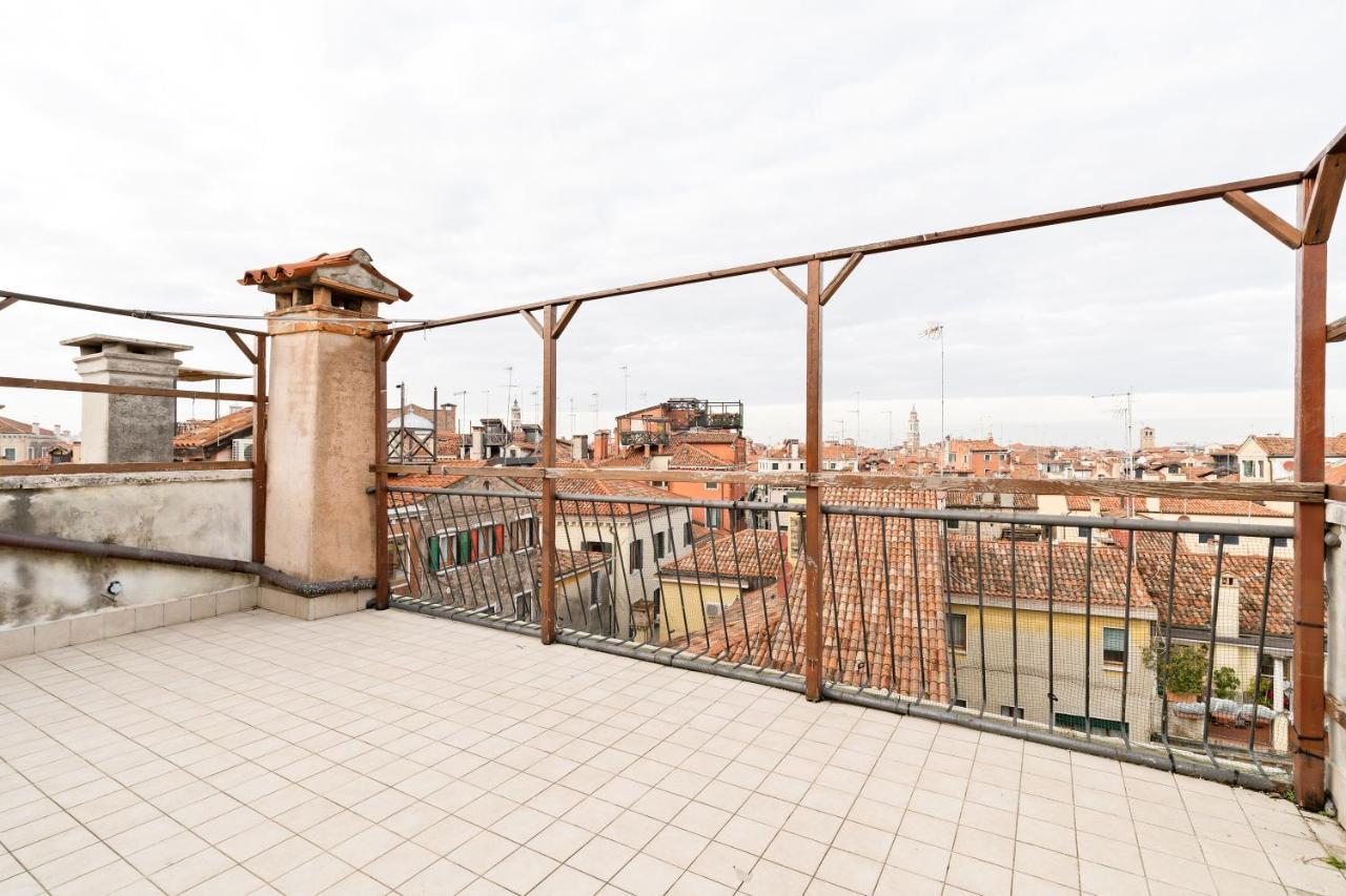 Ponte Di Rialto Penthouse With Panoramic Terrace Apartman Velence Kültér fotó